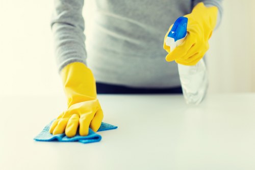 Final stage of a carpet cleaner complaint procedure with records and outcome