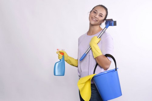 Deep carpet cleaning service for a busy commercial property in N4